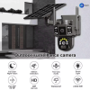 4g enabled solar cctv camera with battery backup