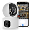 Dual Lens WiFi Smart CCTV Camera with 360° View